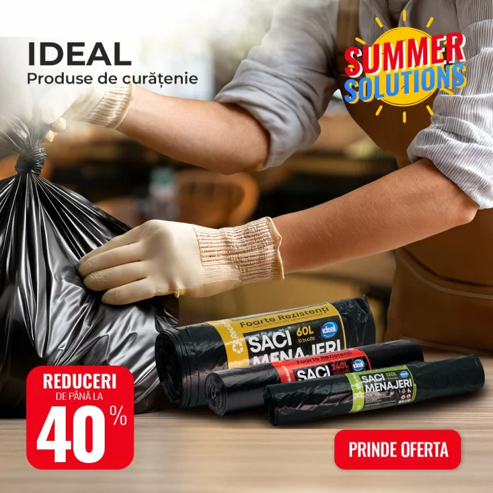 Produse de curatenie la preturi imbatabile!