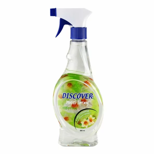 Odorizant ambiental cu pulverizator, 500 ml, parfum spring, Discover