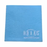 Laveta universala microfibra profesionala, 38x40 cm, albastra, ALLZONE, HAAAS