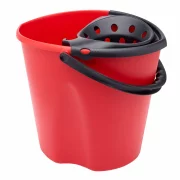 Galeata cu storcator, 12 L, Rosie