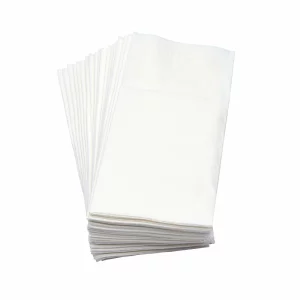 Servetele albe pentru tacamuri, 2 straturi, 33x33 cm, 130 bucati