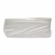 Servetele de masa albe, un strat, 33x33 cm, 500 bucati