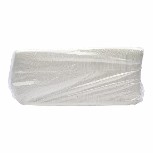 Servetele de masa albe, un strat, 33x33 cm, 500 bucati