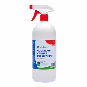 Odorizant ambiental profesional cu pulverizator, 1 L, parfum fresh turbo, Prime Source