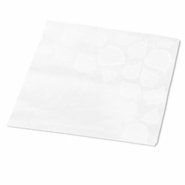 Servetele de masa pentru dozator N10, 500 bucati, extra soft, design cu frunze albe, Tork Xpressnap Snack
