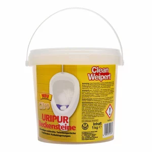 Pastile odorizante igienizante anticalcar pentru pisoar, 1 Kg, citro