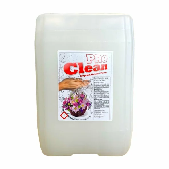 Sapun lichid pentru maini - PRO Clean, parfum FLORAL, 5L