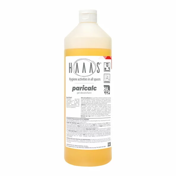 Detergent profesional anticalcar cu efect de stralucire, 1 L, parfumat, Paricalc, HAAAS