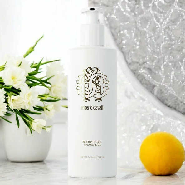 Gel de dus hotelier, 300 ml, White Zebra, Roberto Cavalli