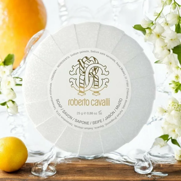 Sapun ambalat hotelier, 25 gr, White Zebra, Roberto Cavalli