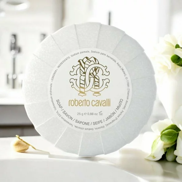Sapun ambalat hotelier, 25 gr, White Zebra, Roberto Cavalli