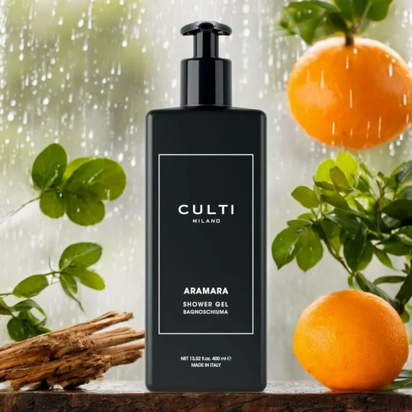 Gel de dus hotelier, 400 ml, Aramara, Culti Milano