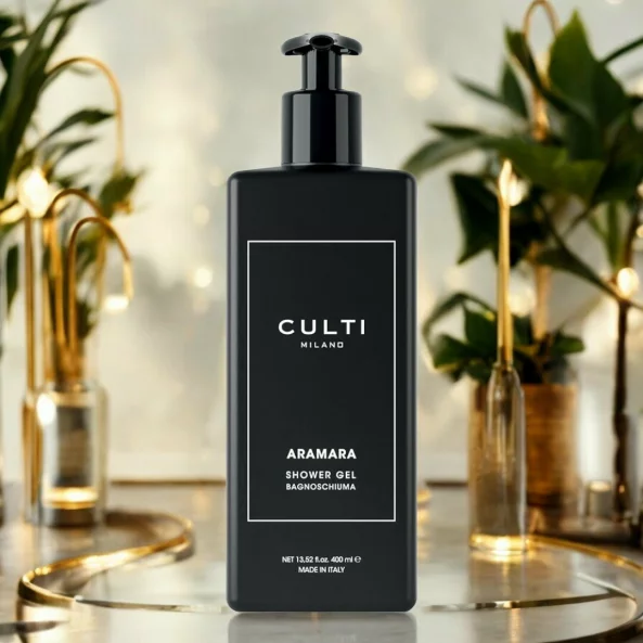 Gel de dus hotelier, 400 ml, Aramara, Culti Milano