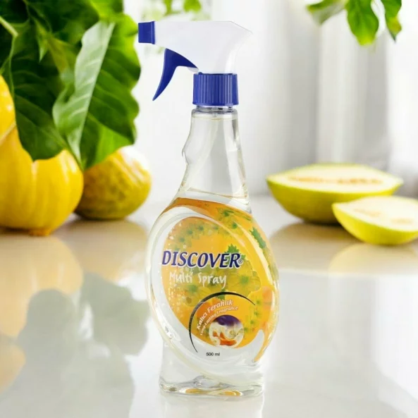 Odorizant ambiental cu pulverizator, 500 ml, parfum melon, Discover