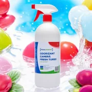Odorizant ambiental profesional cu pulverizator, 1 L, parfum fresh turbo, Prime Source