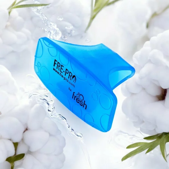 Odorizant wc bowl clip, parfum floare de bumbac