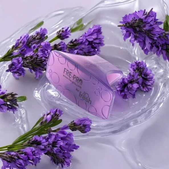 Odorizant wc bowl clip, parfum lavanda