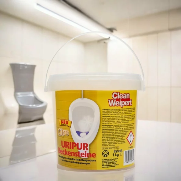 Pastile odorizante igienizante anticalcar pentru pisoar, 1 Kg, citro