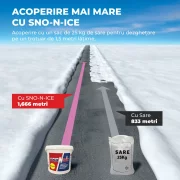 Degivrant pentru prevenirea si combaterea ghetii si a zapezii, 9 kg, Sno-N-Ice