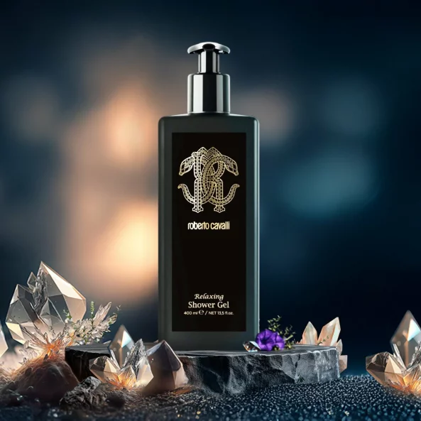 Gel de dus hotelier, 400 ml, Mirror Snake, Roberto Cavalli