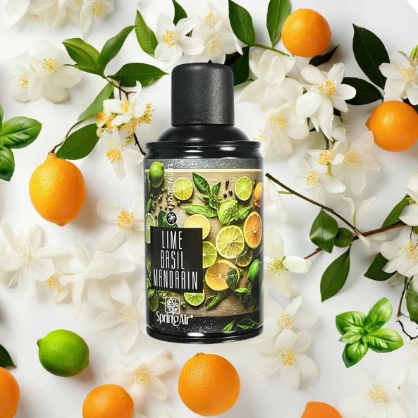 Odorizant ambiental profesional, 250 ml, Lime Basil Mandarine Premium, Spring Air