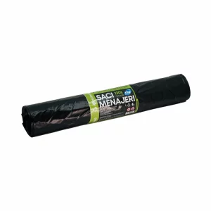 Saci menajeri 120 L, 10 bucati/rola, Ideal