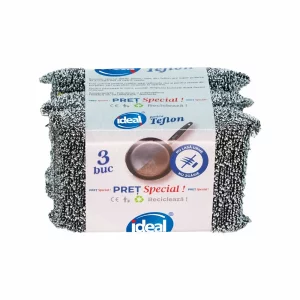 Set bureti LUX pentru teflon, 3 bucati, Ideal