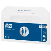 Acoperitori colac wc din hartie, 250 bucati/pachet, Tork