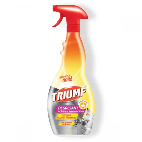 Degresant spuma pentru bucatarie cu bicarbonat, 500 ml, Triumf