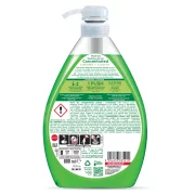 Detergent vase manual cu pompa, 1 L, lemon, Dual Power