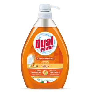 Detergent vase manual otet cu pompa, 1 L, Dual Power