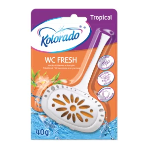 Odorizant vas WC cu suport, 40 gr, tropical, Kolorado
