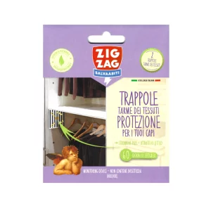 Anti molii pentru haine, 2 bucati/set, Zig Zag