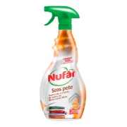 Detergent de scos pete cu pompita, 500 ml, Nufar