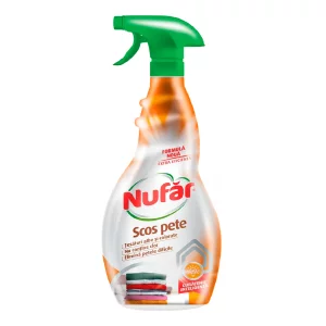 Detergent de scos pete cu pompita, 500 ml, Nufar