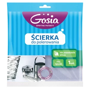 Laveta microfibra pentru lustruit pahare, 32x38 cm, Gosia