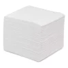 Servetele de masa albe, 1 strat, 25x25 cm, 100 bucati