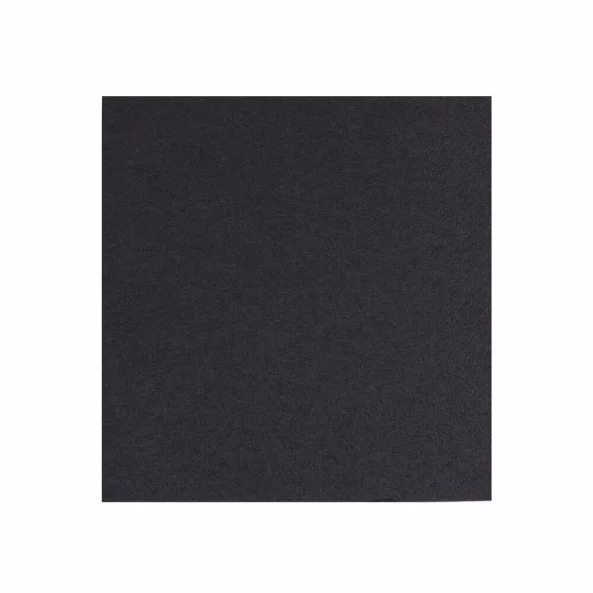 Set servetele de masa, negru, 2 straturi, 33x33 cm, 400 bucati/set