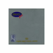 Set servetele de masa,  gri giorgio satin, 2 straturi, 33x33 cm, 400 bucati/set