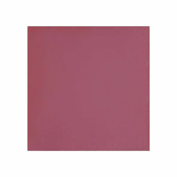 Set servetele de masa, lila inchis purple, 2 straturi, 33x33 cm, 400 bucati/set