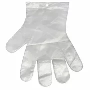 Manusi din folie polietilena, XL, 100 bucati/set