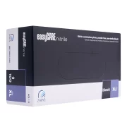 Manusi nitril de unica folosinta, negre, marimea XL, 100 bucati/cutie