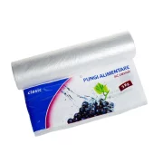 Pungi alimentare, 350 bucati/rola, 3 Kg, Clasic Safir