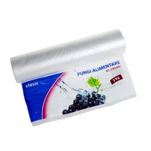 Pungi alimentare, 350 bucati/rola, 3 Kg, Clasic Safir
