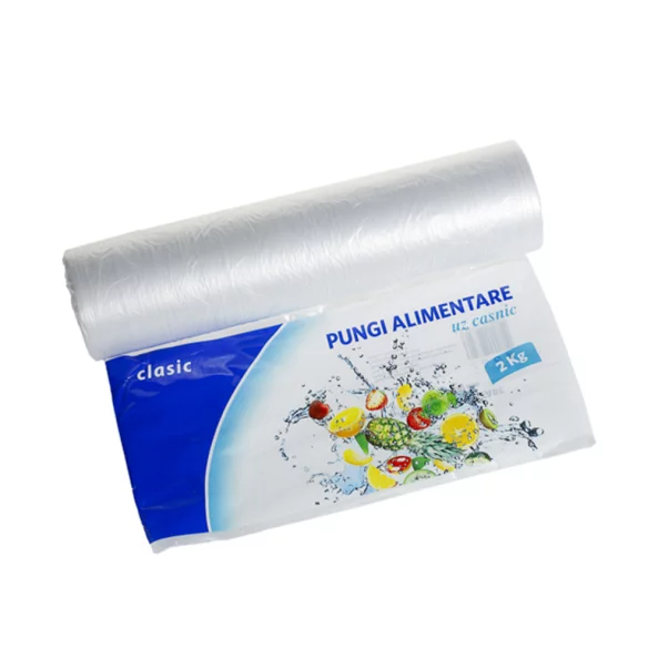 Pungi alimentare, 350 bucati/rola, 2 Kg, Clasic Safir