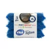 Set bureti pentru teflon, albastru, 3 bucati, Ideal