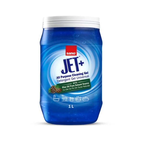 Detergent gel universal cu ulei de pin, 1 L, Sano Jet