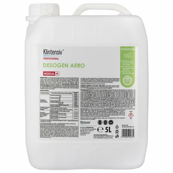 Dezinfectant suprafete nebulizare avizat TP 2, 5 L, Desogen Aero