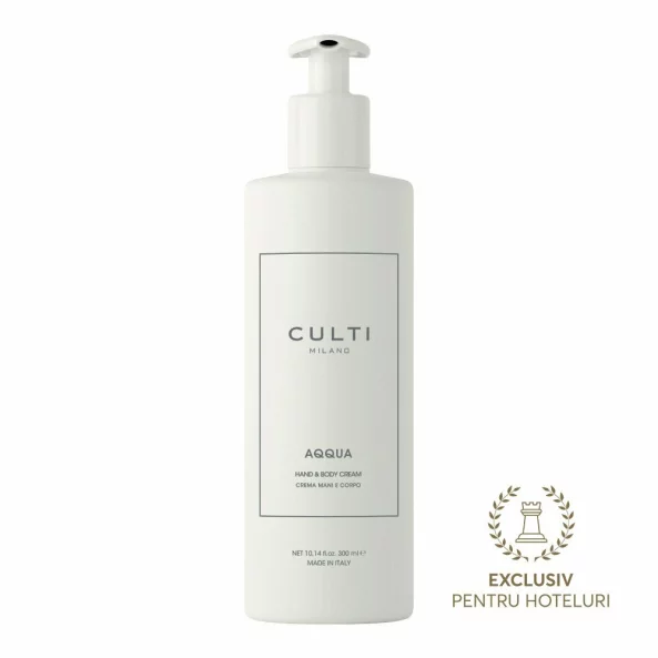Crema de maini si de corp, 300 ml, Aqqua, Culti Milano