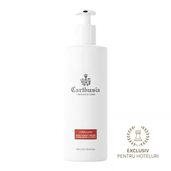 Crema de maini si de corp, 300 ml, Corallium, Carthusia